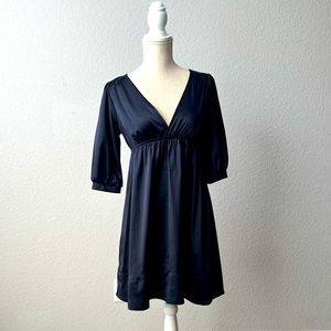 Sweet little navy blue cocktail or party dress from XXI size small